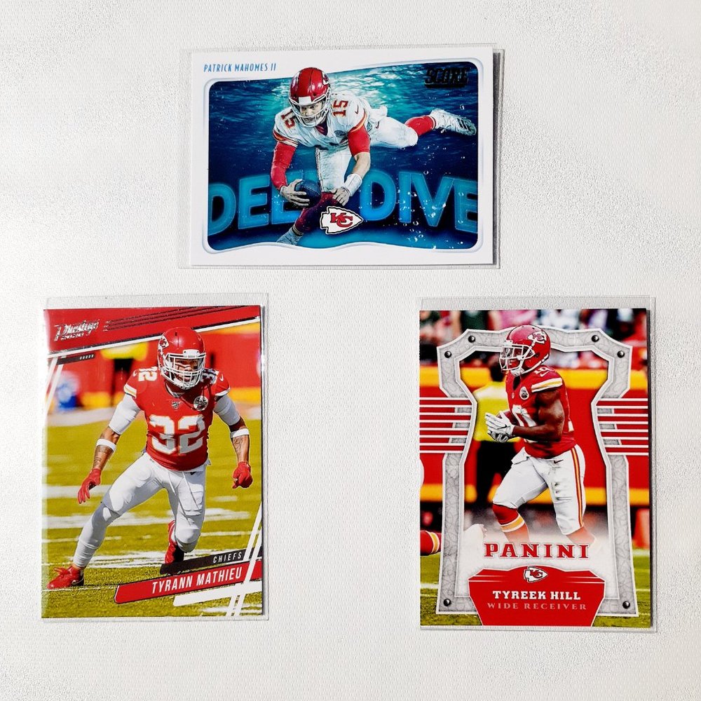 Kansas City Chiefs 9 Card Lot - FBL [16_4] - Picture 5 of 8